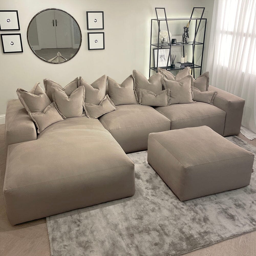 Home Atelier Leedon Scratch Resistant Curve Sofa