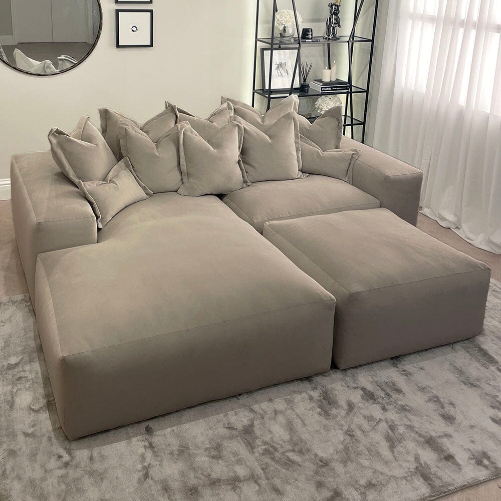 Home Atelier Leedon Scratch Resistant Curve Sofa