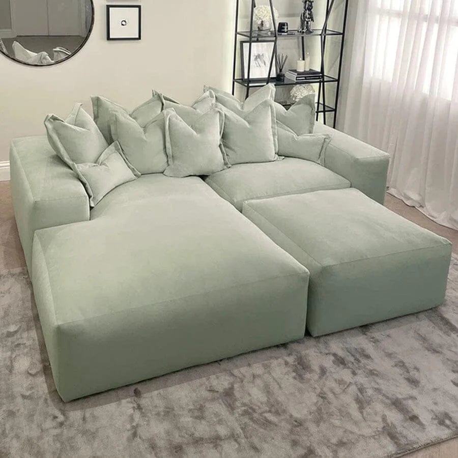 Home Atelier Leedon Scratch Resistant Curve Sofa