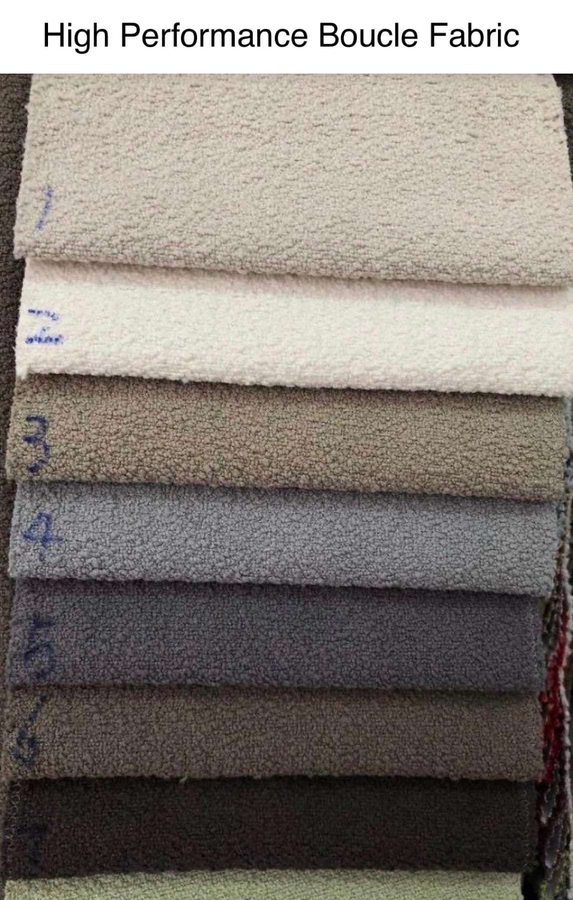 Home Atelier Leia Performance Boucle Curve Sofa