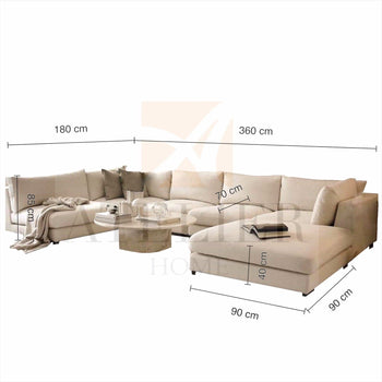 Home Atelier Lera Sectional Sofa