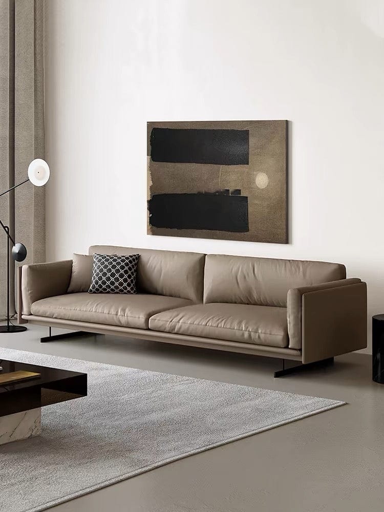 Home Atelier Lewin Genuine Cowhide Leather Sofa