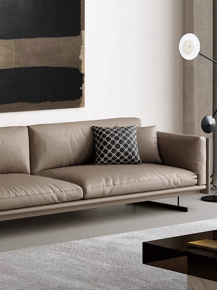 Home Atelier Lewin Genuine Cowhide Leather Sofa