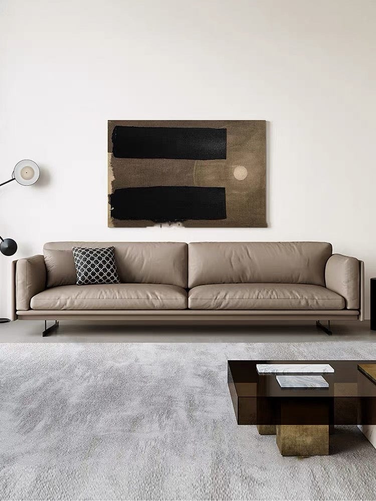 Home Atelier Lewin Genuine Cowhide Leather Sofa