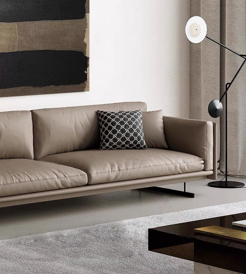 Home Atelier Lewin Genuine Cowhide Leather Sofa