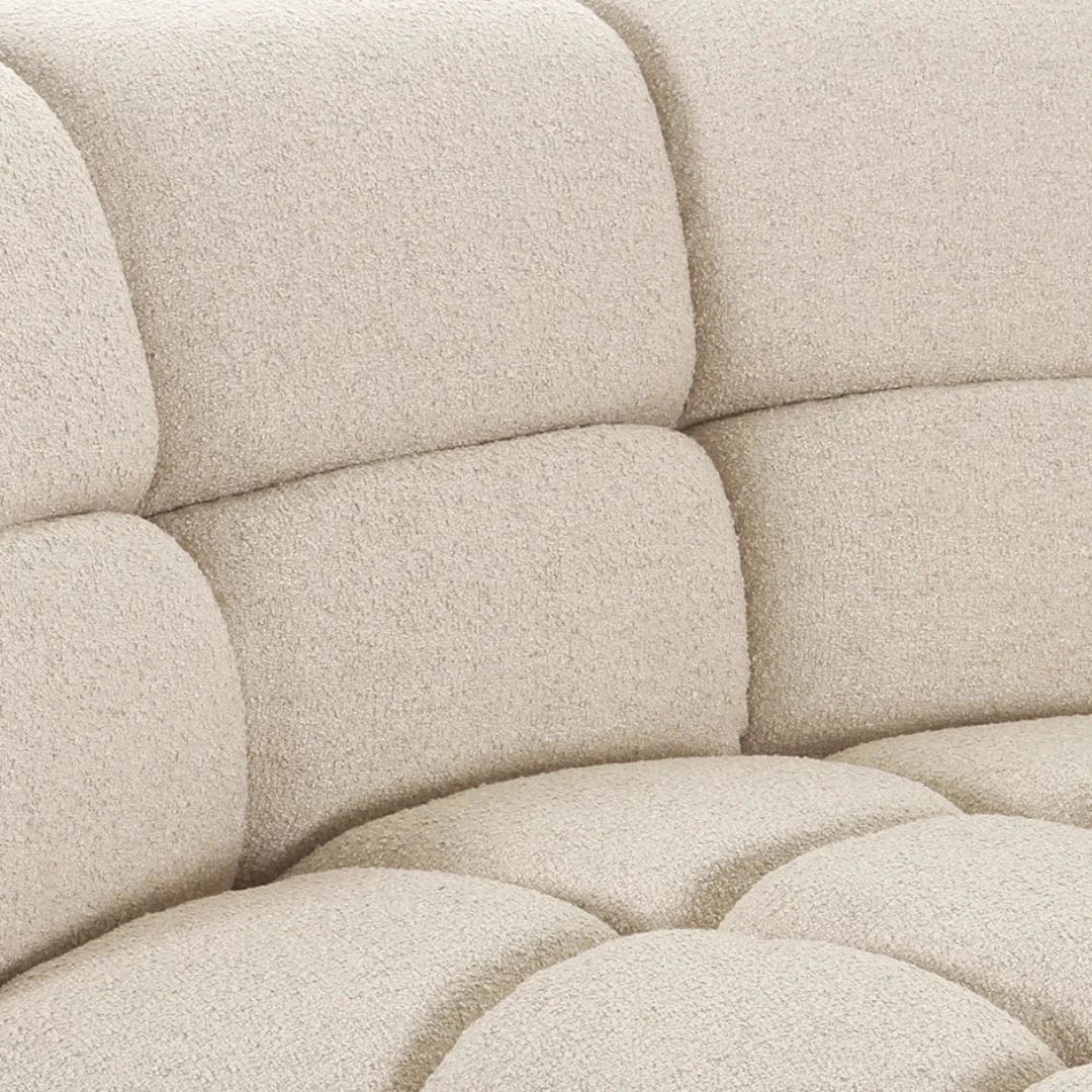 Home Atelier Lewis Boucle Side Chaise Sofa