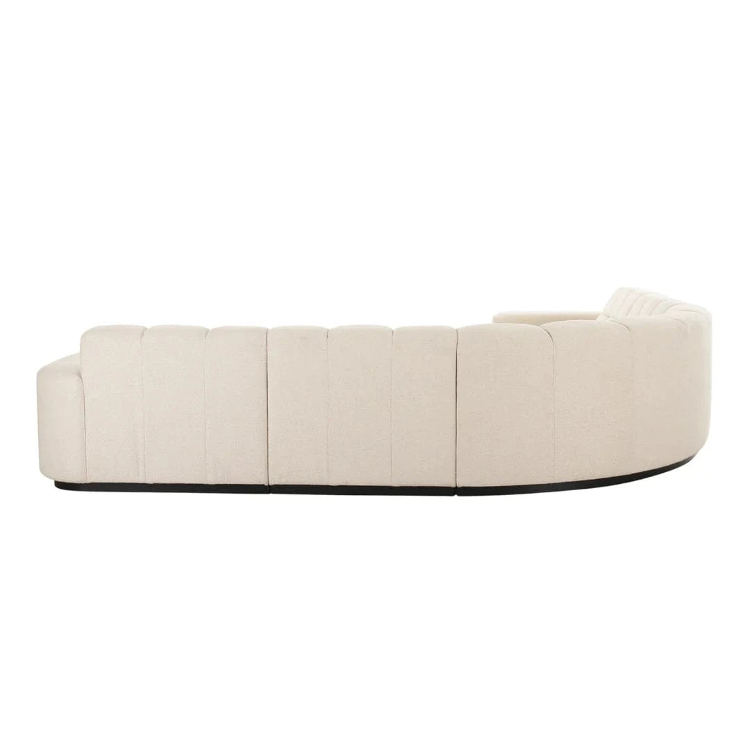 Home Atelier Lewis Boucle Side Chaise Sofa