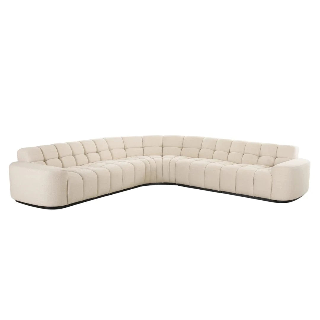 Home Atelier Lewis Boucle Side Chaise Sofa