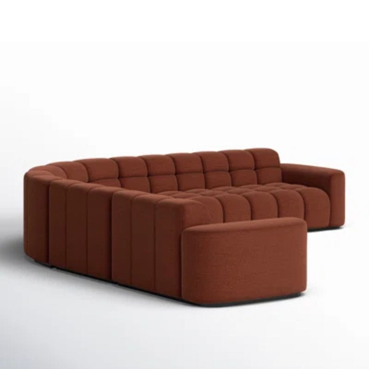 Home Atelier Lewis Boucle Side Chaise Sofa