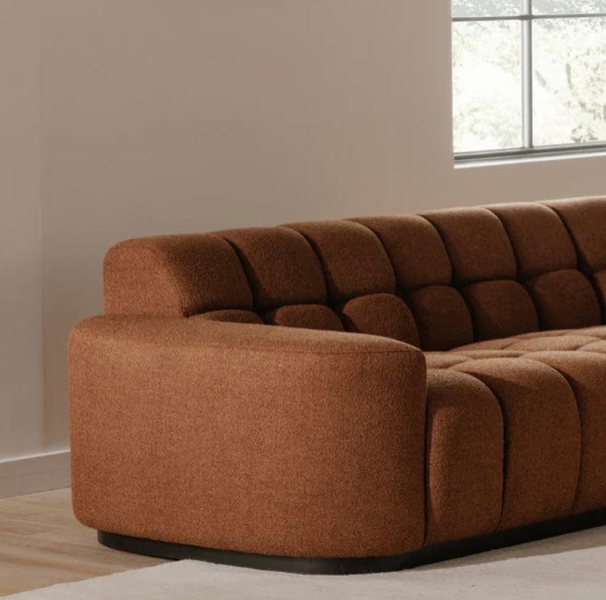 Home Atelier Lewis Boucle Side Chaise Sofa