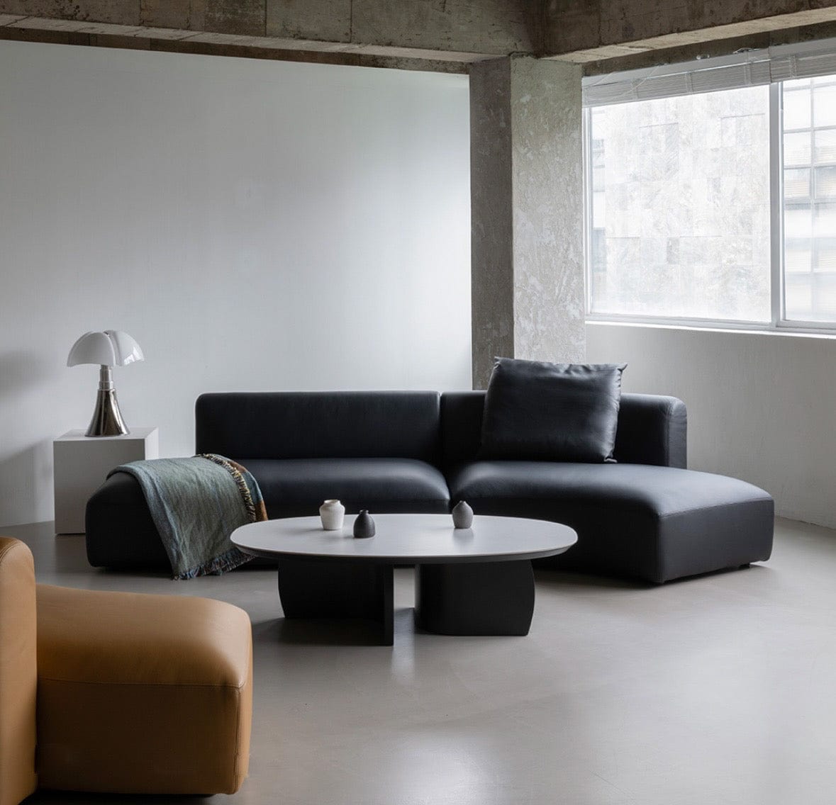 Home Atelier Liam Scratch Resistant Curve Sofa