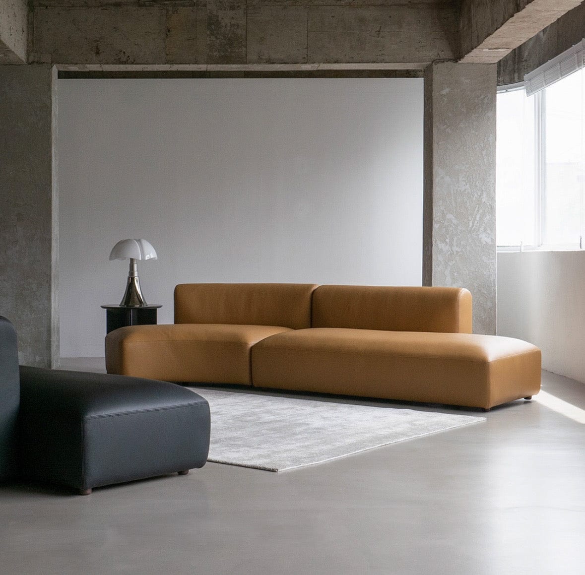 Home Atelier Liam Scratch Resistant Curve Sofa