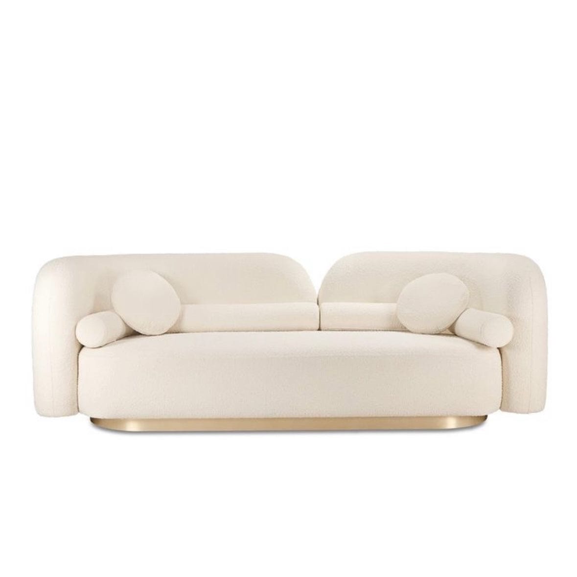 Home Atelier Linux Boucle Curve Sofa