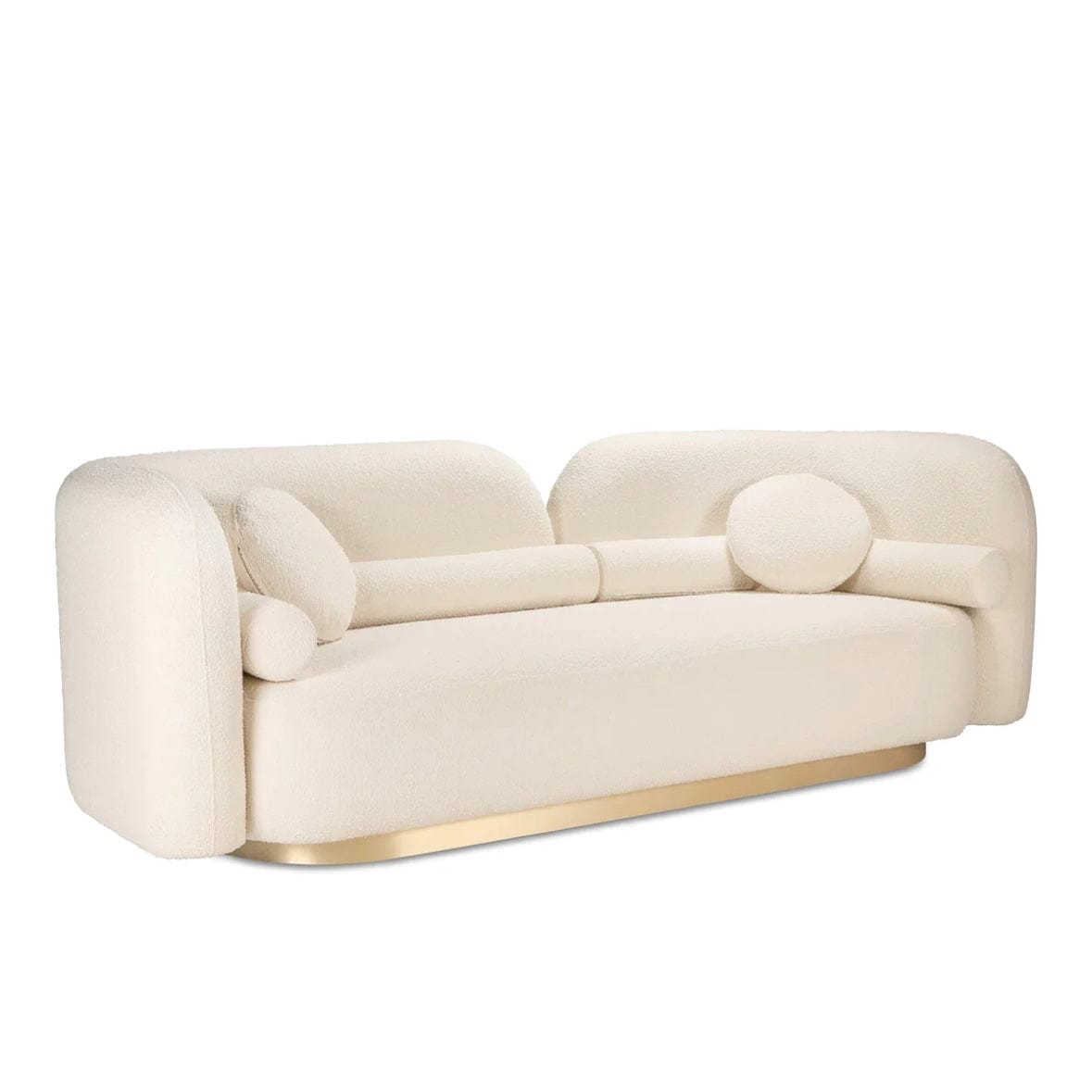 Home Atelier Linux Boucle Curve Sofa