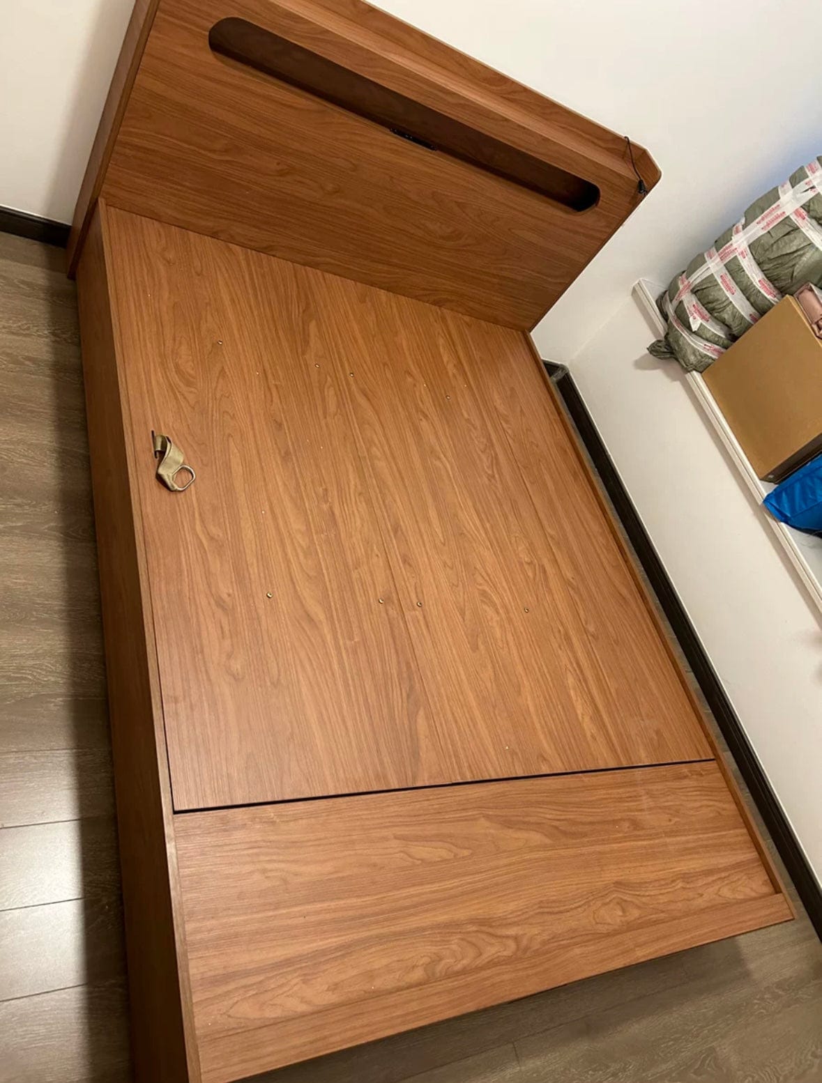 Home Atelier Lorista Wooden Storage Bed Frame
