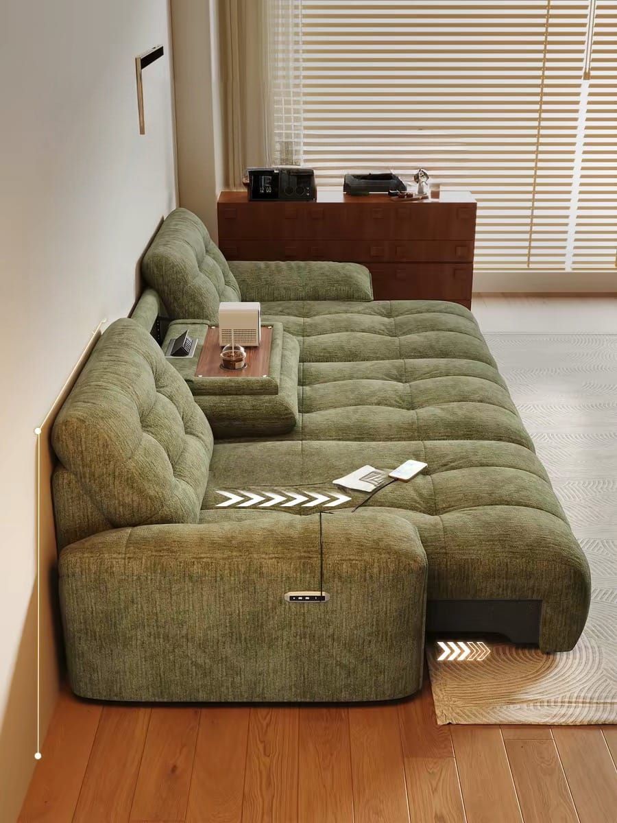 Home Atelier Loures Scratch Resistant Electric Extendable Sofa Bed (Copy)