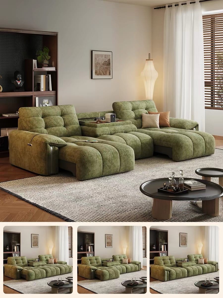Home Atelier Loures Scratch Resistant Electric Extendable Sofa Bed (Copy)