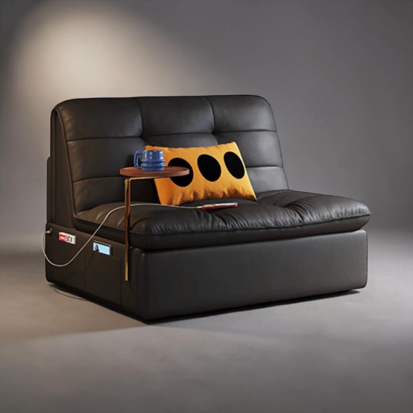 Home Atelier Lureco Leather Electric Sofa Bed