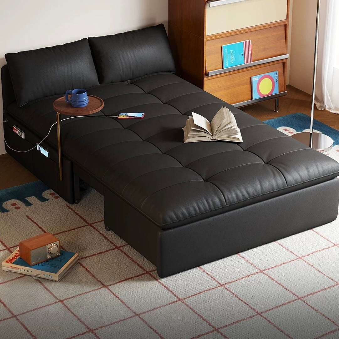 Home Atelier Lureco Leather Electric Sofa Bed