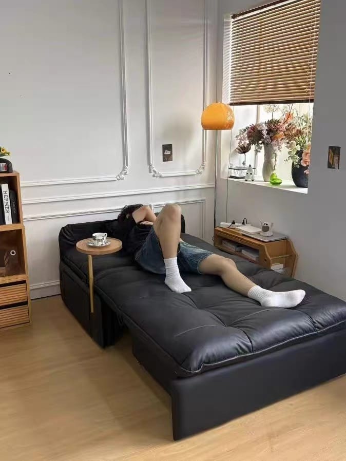 Home Atelier Lureco Leather Electric Sofa Bed