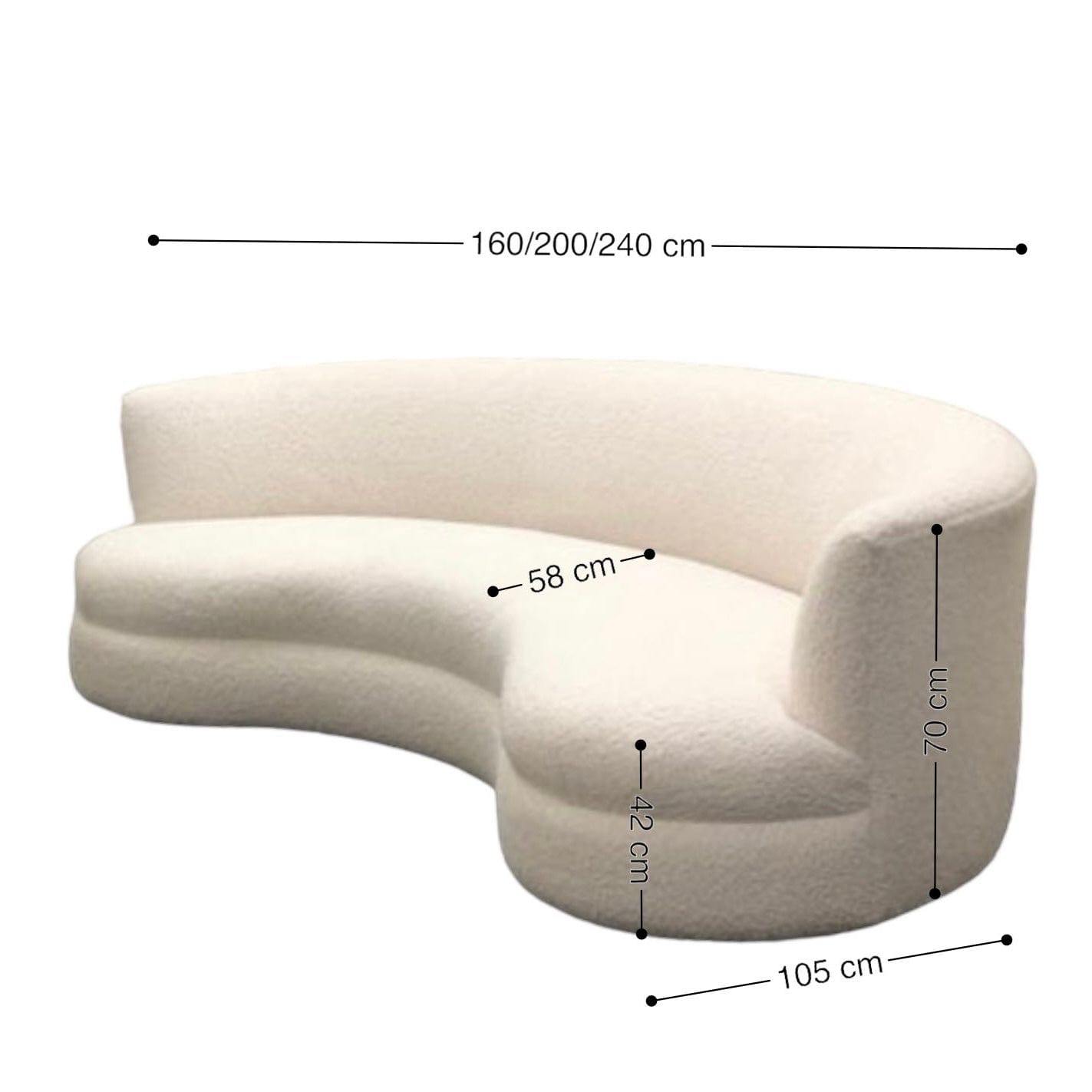 Home Atelier Luxi Curve Sofa