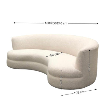 Home Atelier Luxi Curve Sofa