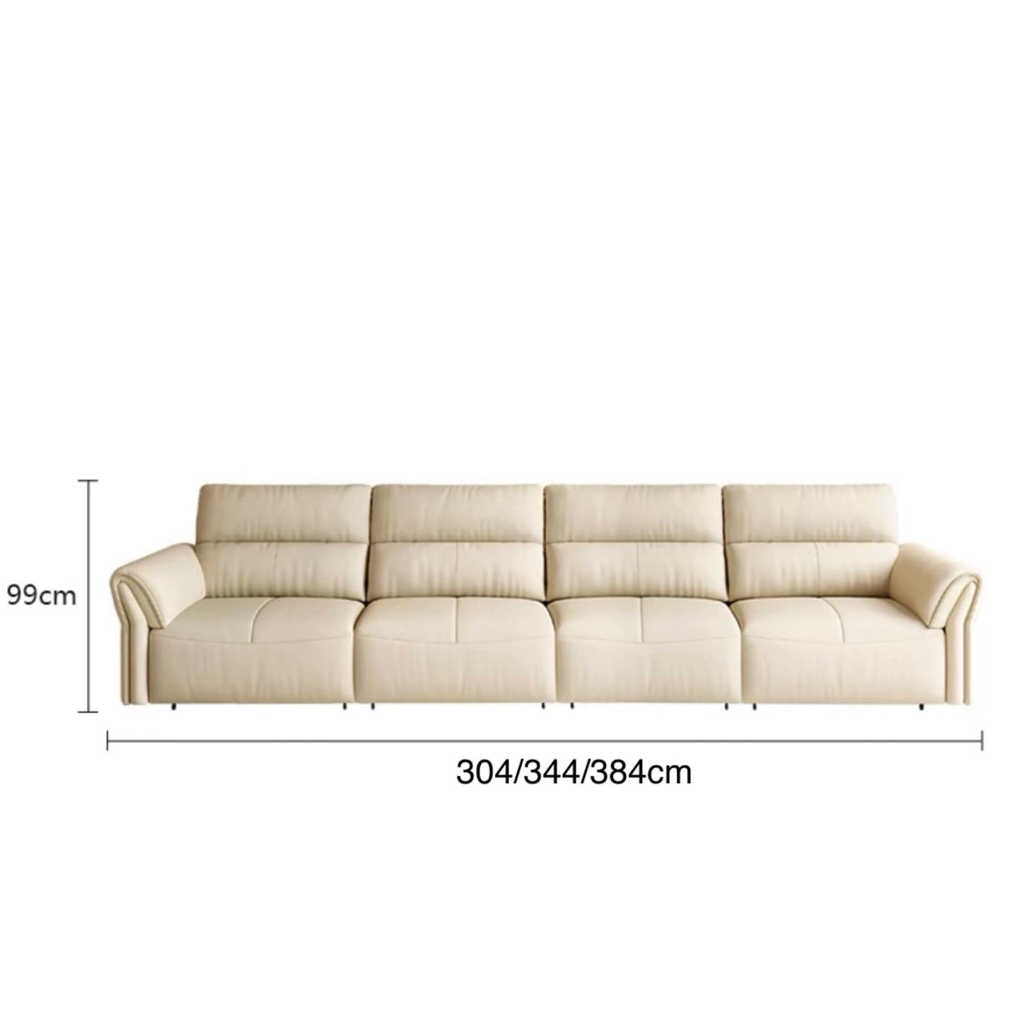 Home Atelier Maca Electric Leather Sofa Bed