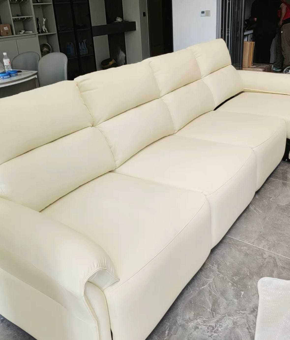 Home Atelier Maca Electric Leather Sofa Bed