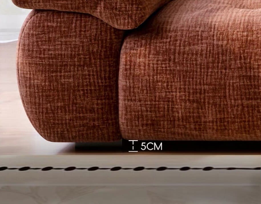 Home Atelier Magdelina Scratch Resistant Backrest Slider Sofa (Copy)