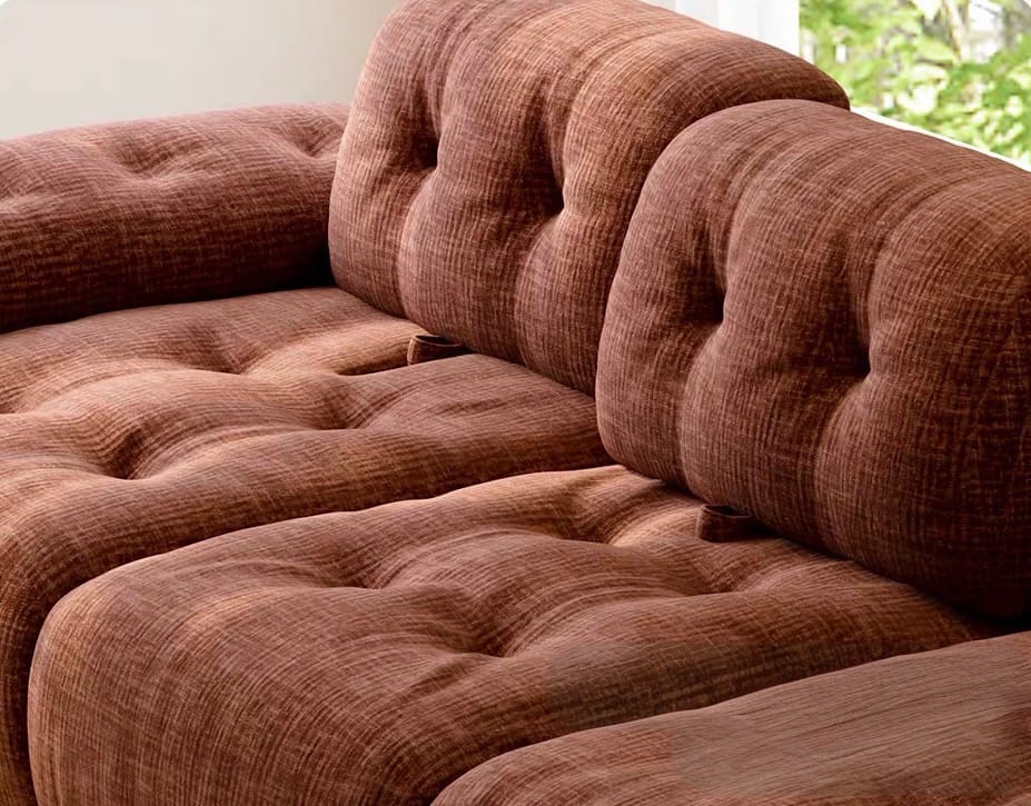 Home Atelier Magdelina Scratch Resistant Backrest Slider Sofa (Copy)