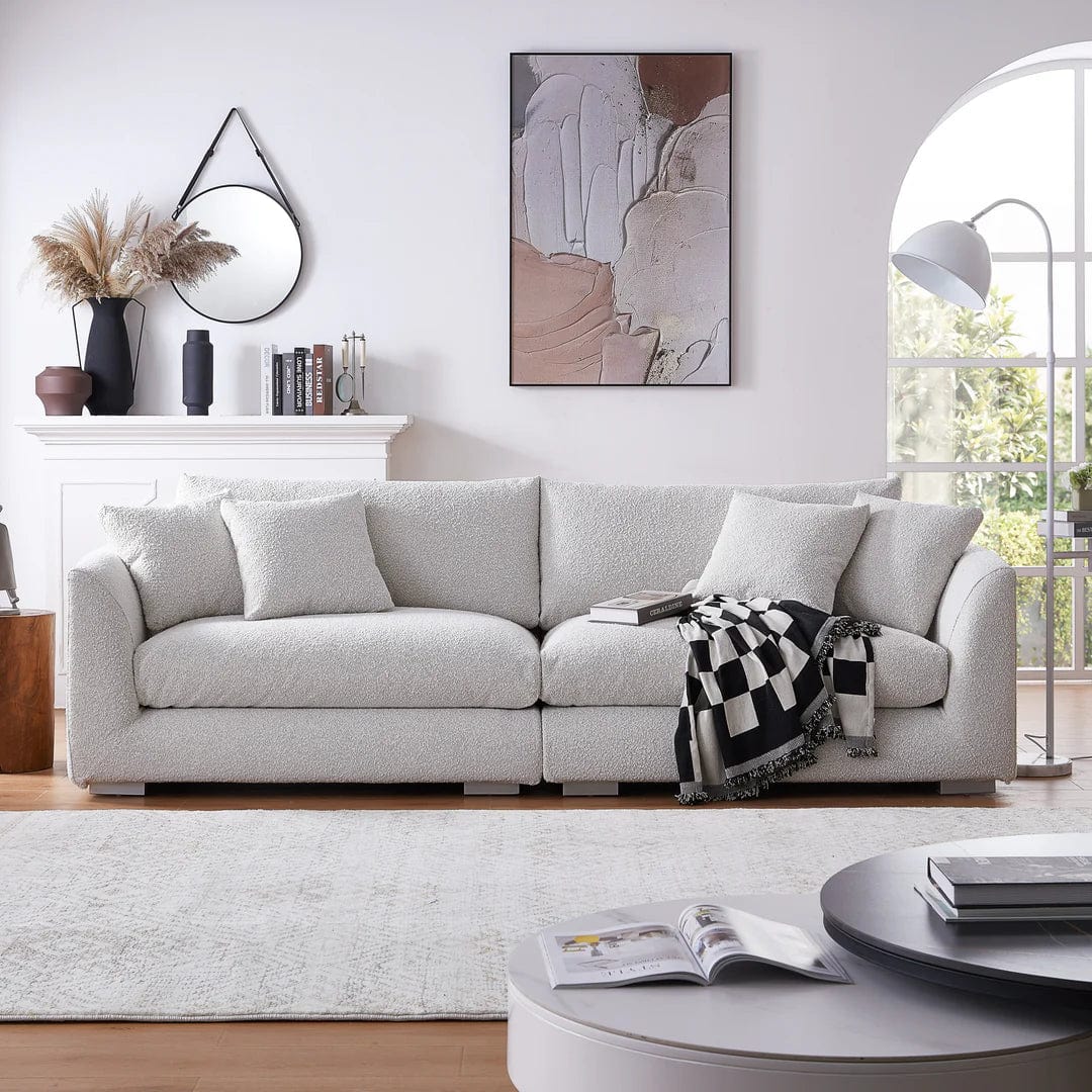 Home Atelier Maison Performance Boucle Sectional U-shape Sofa