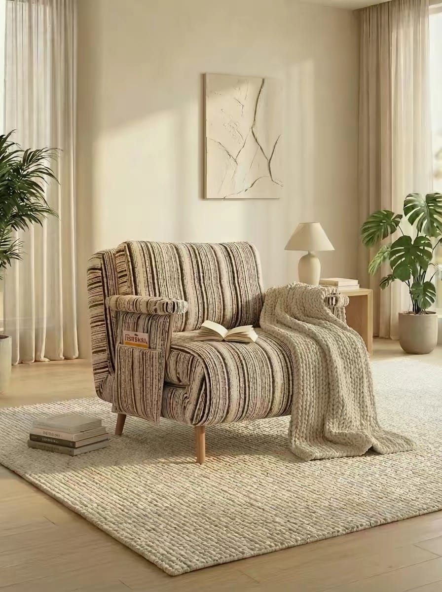 Home Atelier Masca Foldable Sofa Bed with Mattress (Copy)