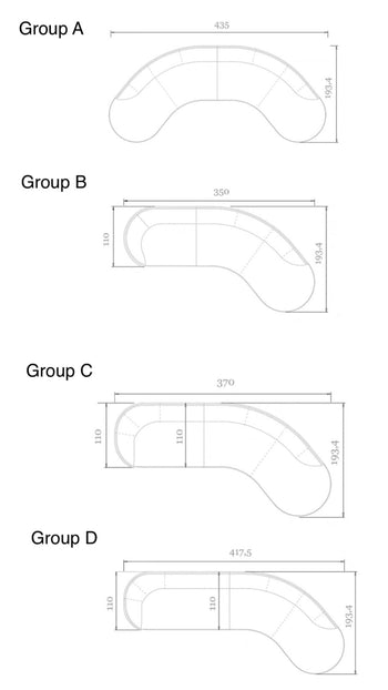 Home Atelier Matilda Curve Sofa