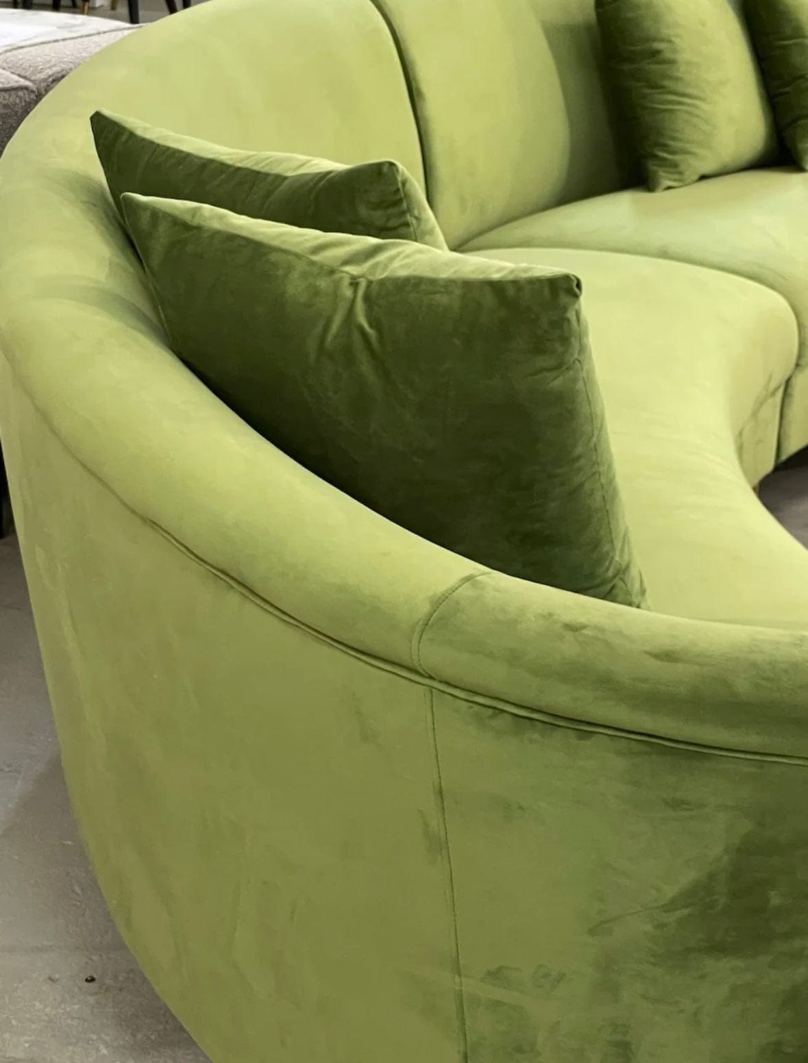 Home Atelier Maverick Curve Sofa