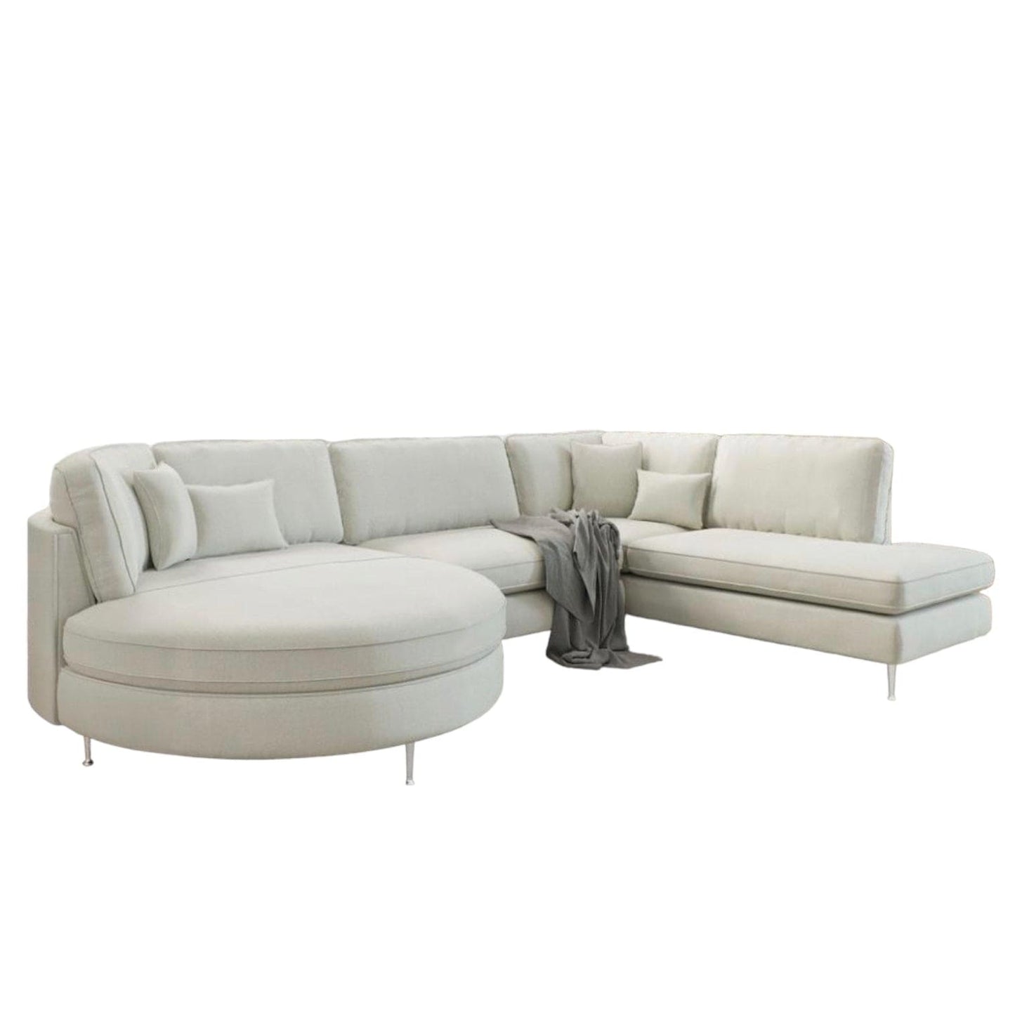 Home Atelier Maxim Scratch Resistant Sectional Sofa