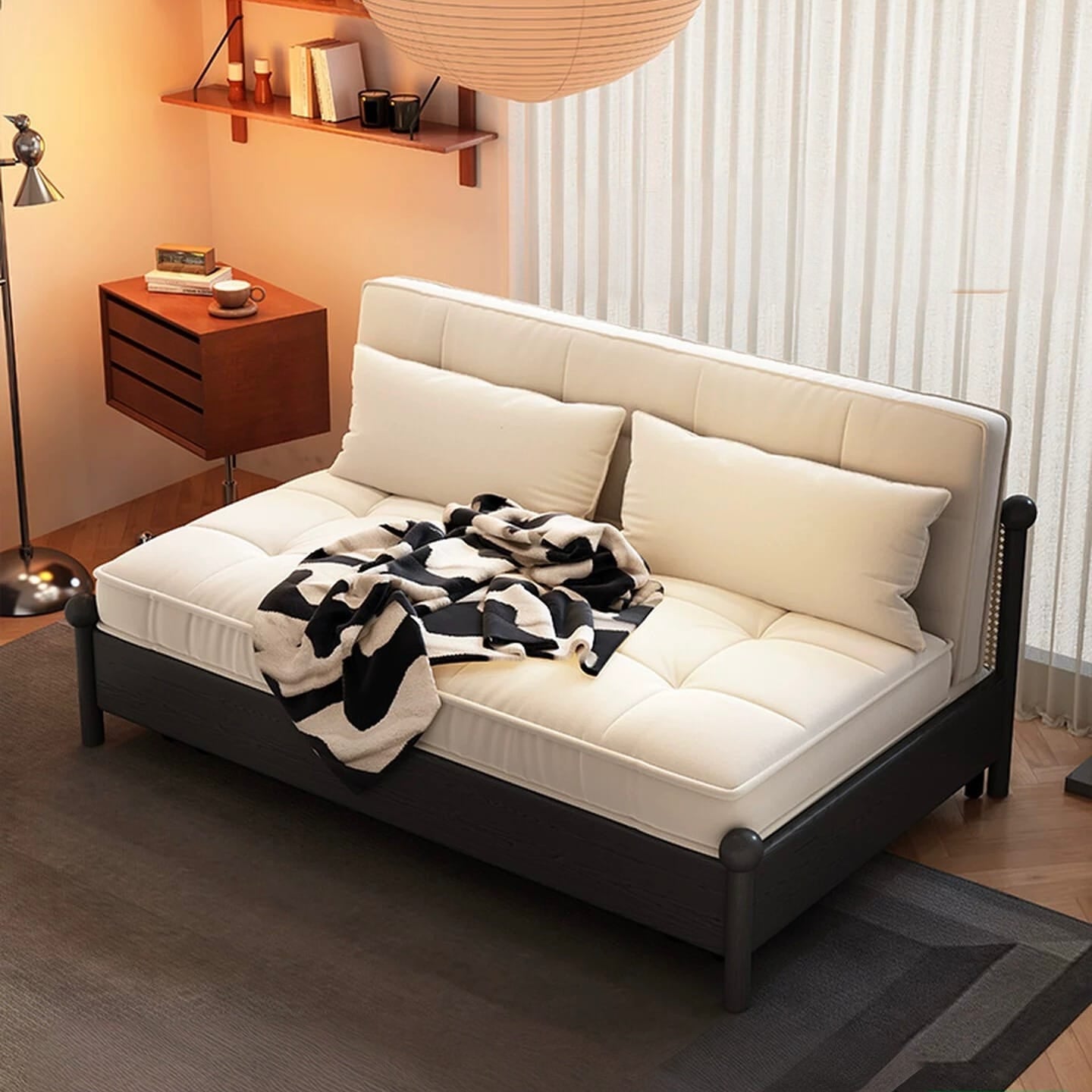 Home Atelier Maxis Wooden Storage Sofa Bed