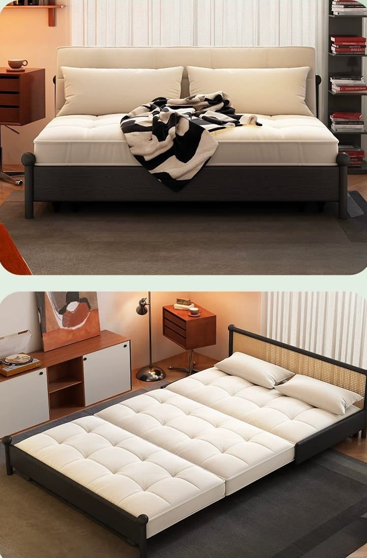Home Atelier Maxis Wooden Storage Sofa Bed