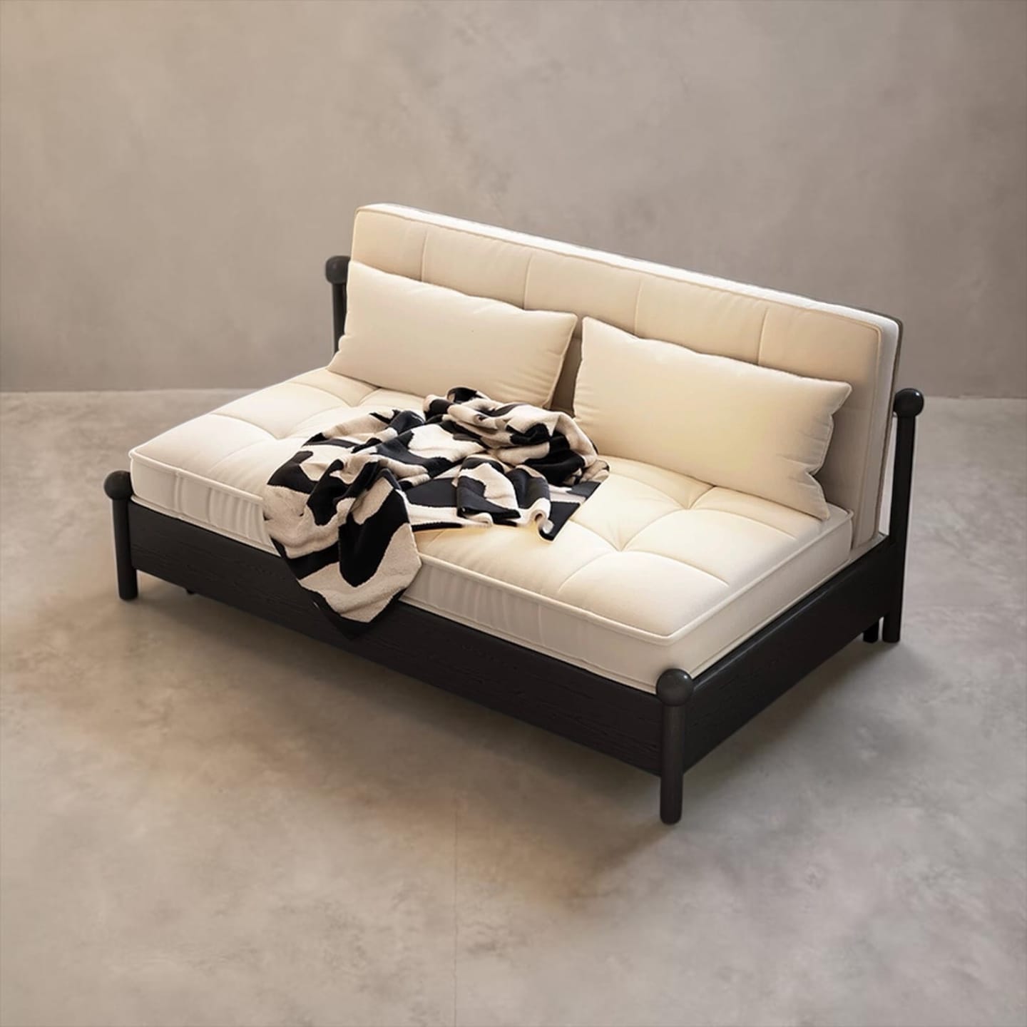 Home Atelier Maxis Wooden Storage Sofa Bed