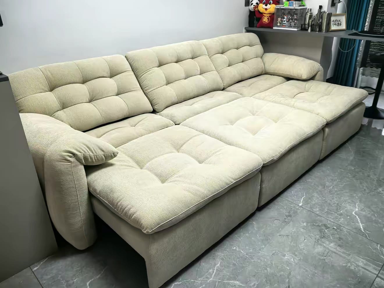 Home Atelier Meiko Scratch Resistant Electric Extendable Sofa Bed (Copy)