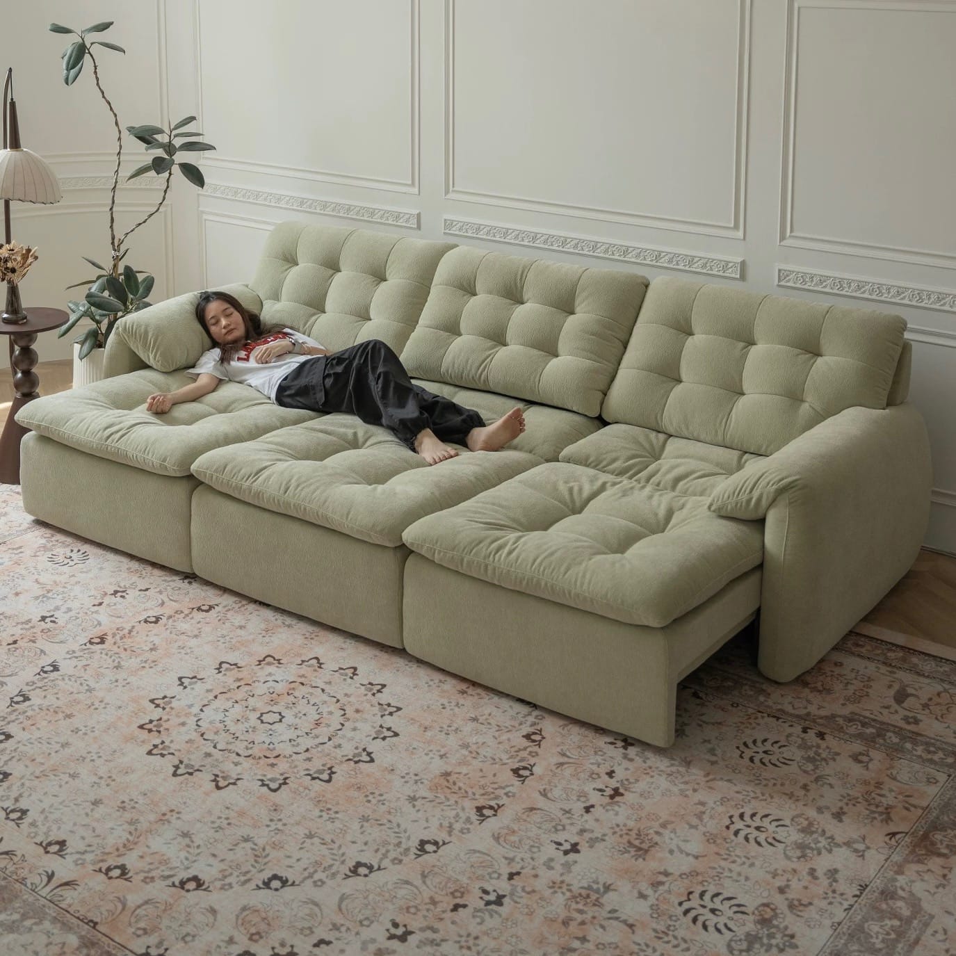 Home Atelier Meiko Scratch Resistant Electric Extendable Sofa Bed (Copy)