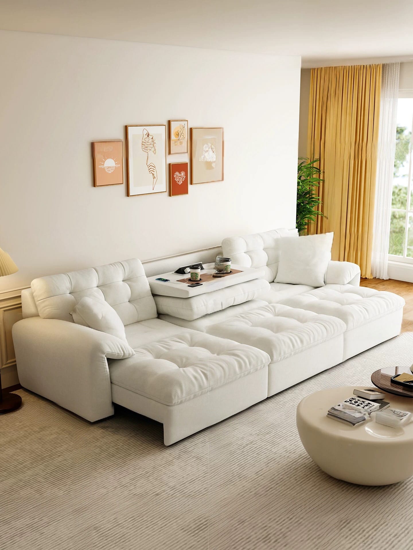 Home Atelier Meiko Scratch Resistant Electric Extendable Sofa Bed (Copy)