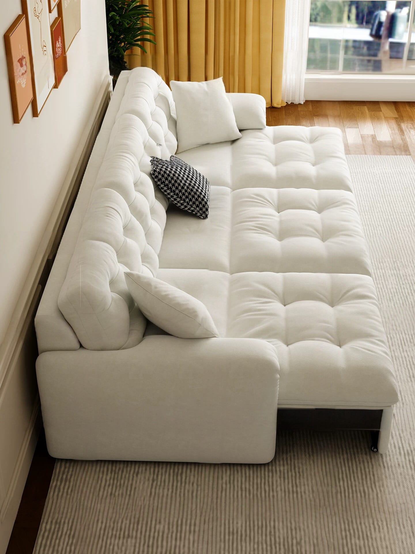 Home Atelier Meiko Scratch Resistant Electric Extendable Sofa Bed (Copy)
