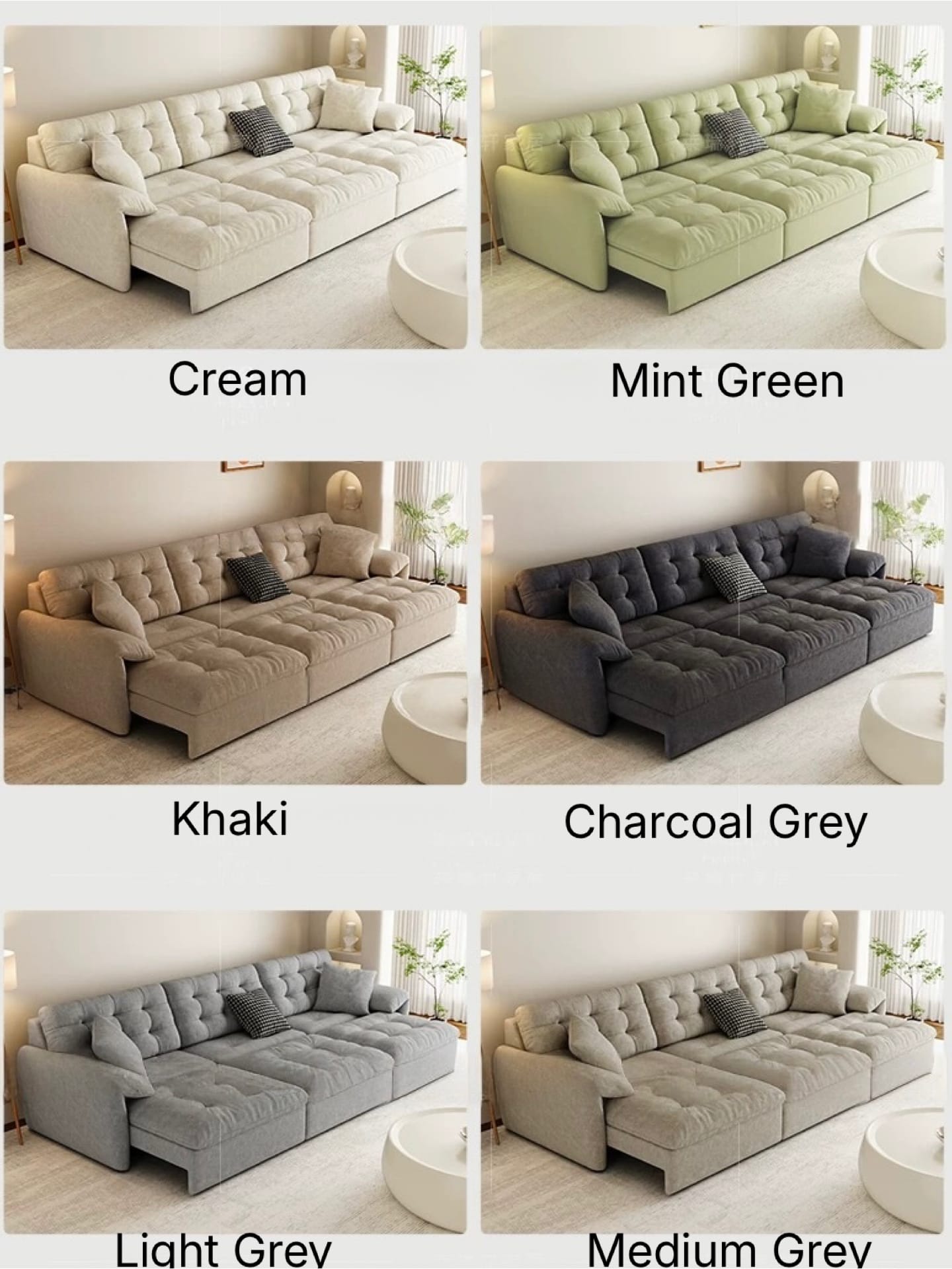Home Atelier Meiko Scratch Resistant Electric Extendable Sofa Bed (Copy)