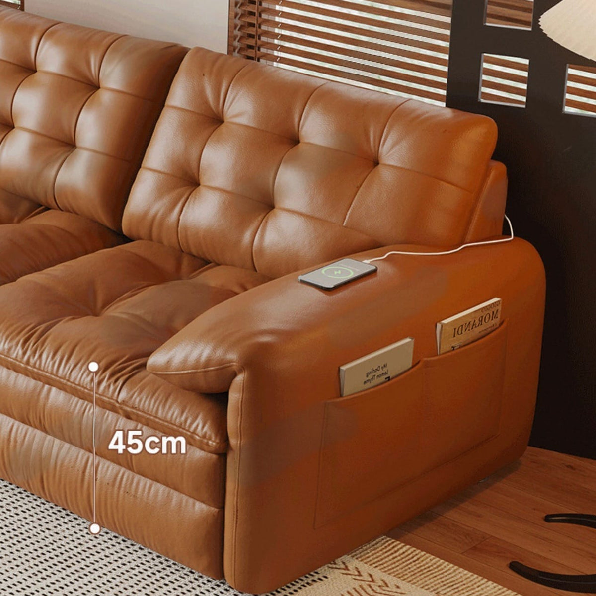 Home Atelier Meiko Scratch Resistant Electric Extendable Sofa Bed (Copy)