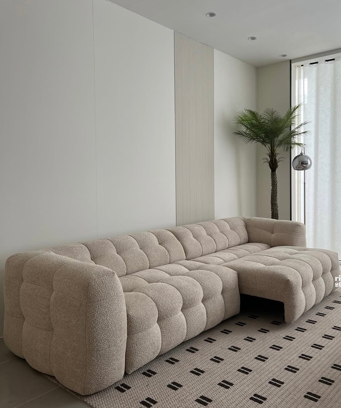 Home Atelier Mercier Boucle Electric Sofa Bed