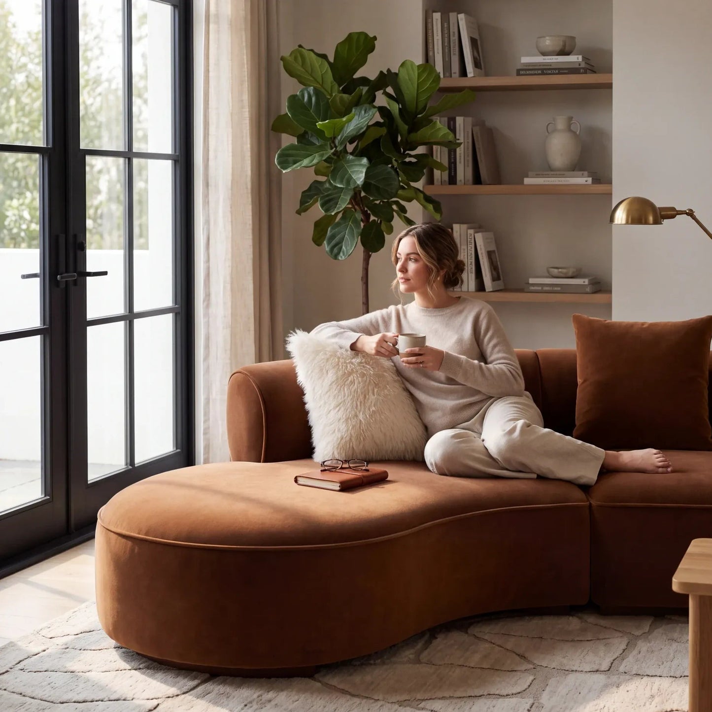 Home Atelier Mideana Modern Sectional Sofa for Living Room (Copy 3)