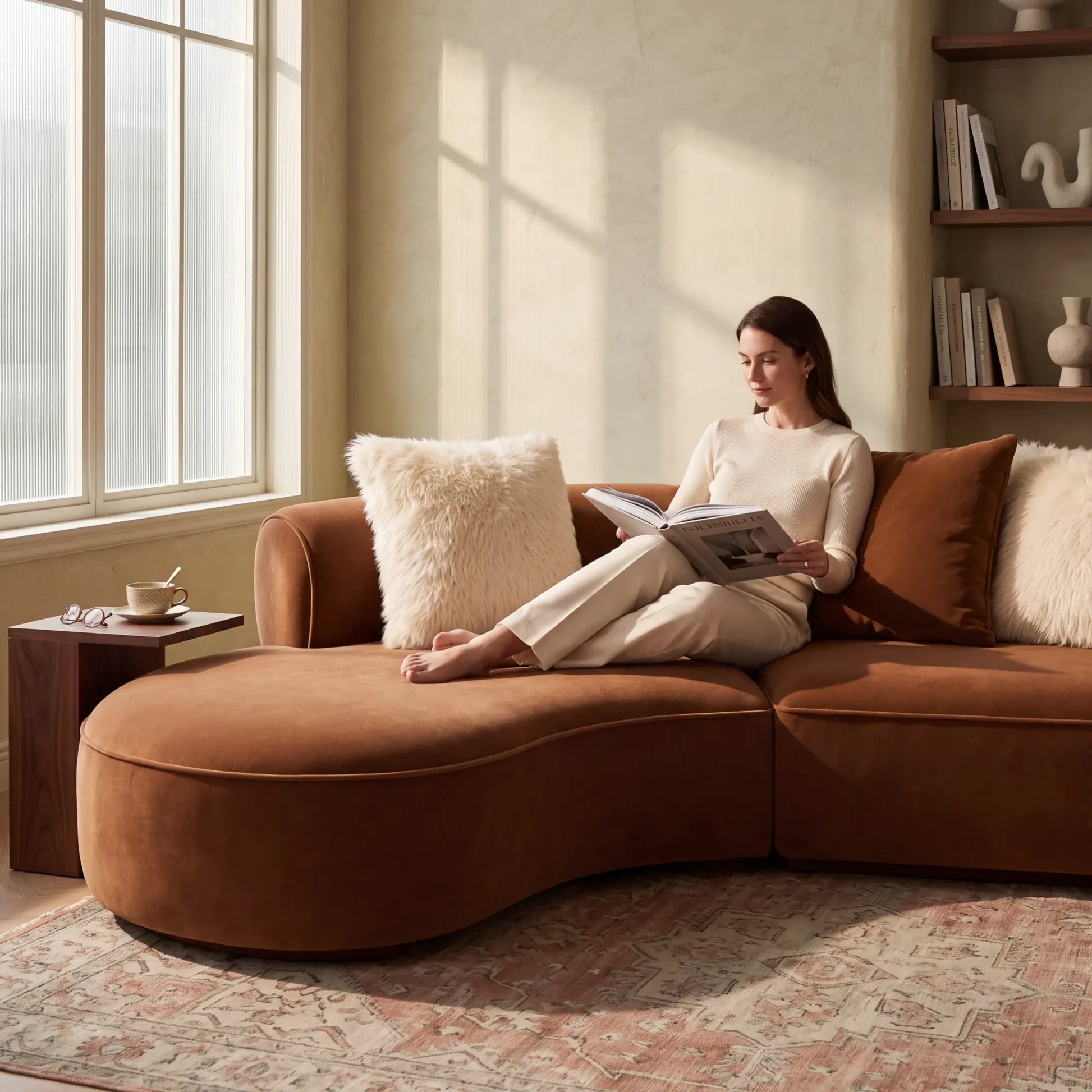 Home Atelier Mideana Modern Sectional Sofa for Living Room (Copy 3)