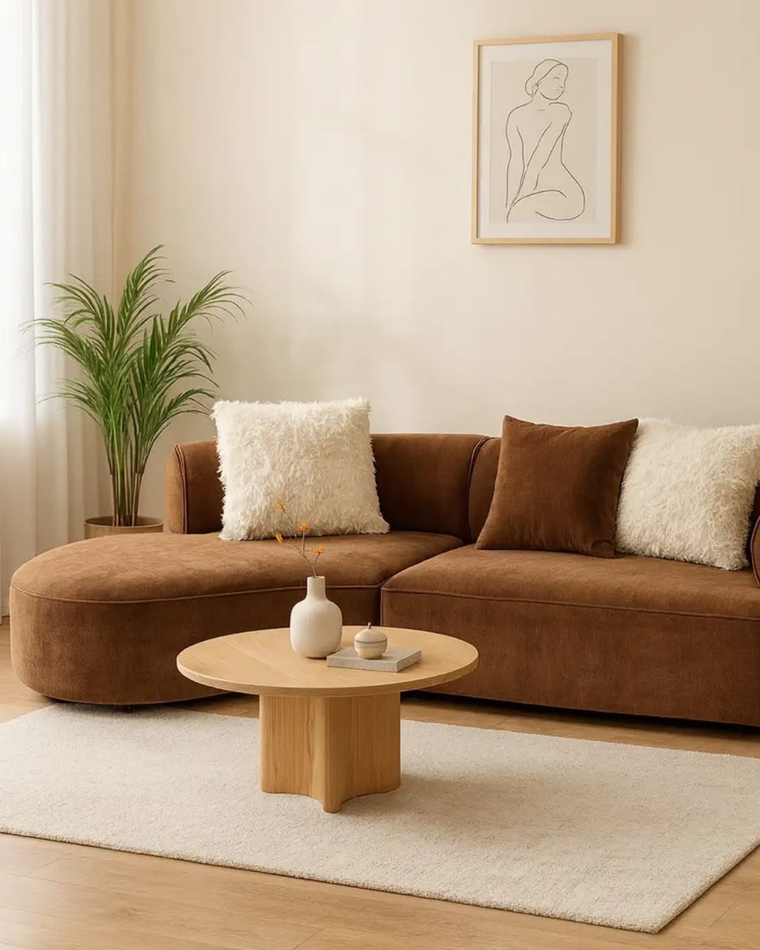 Home Atelier Mideana Modern Sectional Sofa for Living Room (Copy 3)