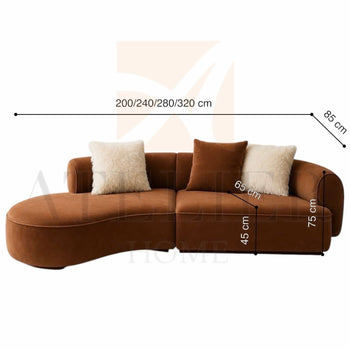 Home Atelier Mideana Modern Sectional Sofa for Living Room (Copy 3)