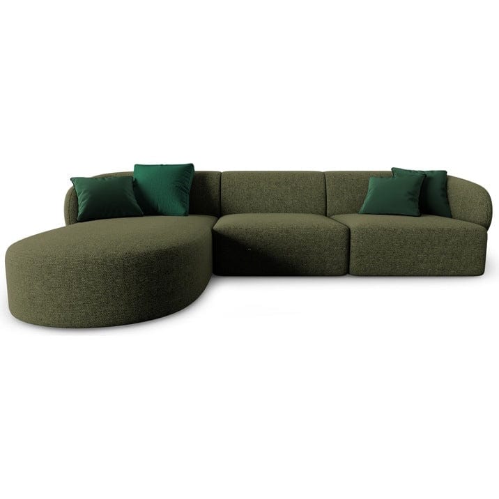Home Atelier Milanov Sectional Boucle Sofa